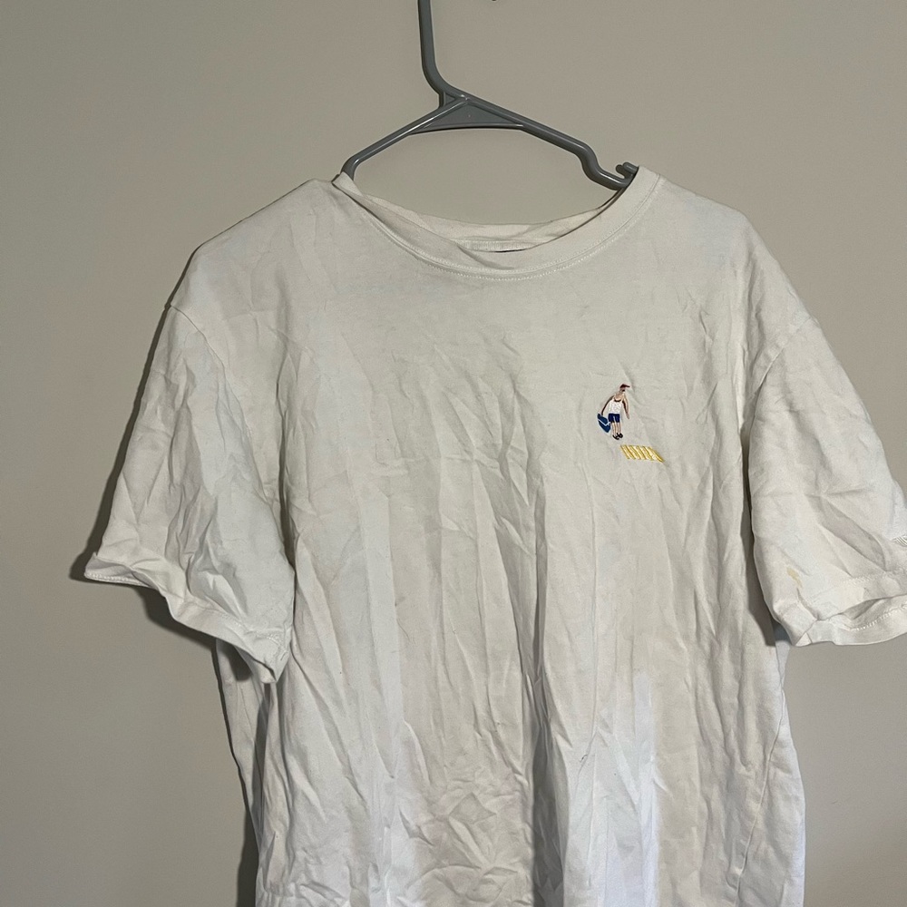 Plain White Tee W Character